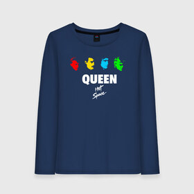 Женский лонгслив хлопок с принтом Queen в городе Новоалтайск, 100% хлопок |  | freddie mercury | paul | queen | quen | богемская рапсодия | брайан мэй | глэм | группа | джон дикон | квин | королева | куин | меркури | меркьюри | музыкант | мэркури | певец | песня | поп | роджер тейлор | рок