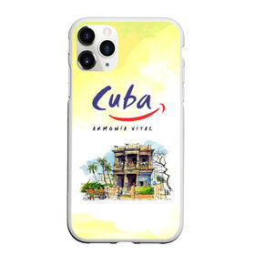 Чехол для iPhone 11 Pro матовый с принтом Куба в городе Новоалтайск, Силикон |  | cuba | карибы | куба | лето | пальмы | путешествия | солнце | туризм