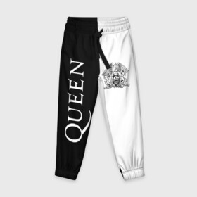 Детские брюки 3D с принтом Queen в городе Новоалтайск, 100% полиэстер | манжеты по низу, эластичный пояс регулируется шнурком, по бокам два кармана без застежек, внутренняя часть кармана из мелкой сетки | freddie mercury | paul | queen | quen | богемская рапсодия | брайан мэй | глэм | группа | джон дикон | квин | королева | куин | меркури | меркьюри | музыкант | мэркури | певец | песня | поп | роджер тейлор | рок
