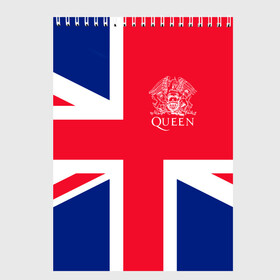 Скетчбук с принтом Queen в городе Новоалтайск, 100% бумага
 | 48 листов, плотность листов — 100 г/м2, плотность картонной обложки — 250 г/м2. Листы скреплены сверху удобной пружинной спиралью | freddie mercury | paul | queen | quen | богемская рапсодия | брайан мэй | глэм | группа | джон дикон | квин | королева | куин | меркури | меркьюри | музыкант | мэркури | певец | песня | поп | роджер тейлор | рок