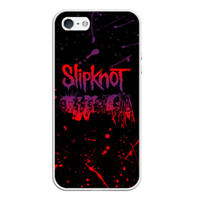 Чехол для iPhone 5/5S матовый с принтом SLIPKNOT в городе Новоалтайск, Силикон | Область печати: задняя сторона чехла, без боковых панелей | Тематика изображения на принте: slipknot | алессандро вентурелла | джей вайнберг | джеймс рут | кори тейлор | крэйг джонс | мик томсон | петля | сид уилсон | скользящий узел | слипкнот | удавка | шон крэхан