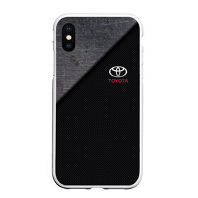 Чехол для iPhone XS Max матовый с принтом TOYOTA CARBON в городе Новоалтайск, Силикон | Область печати: задняя сторона чехла, без боковых панелей | 2020 | alphard | auto | camry | corolla | highlander | hilux | land cruiser 200 | prado | rav4 | sport | supra | toyota | tundra | авто | автомобиль | автомобильные | альфард | бренд | камри | марка | машины | спорт | тойота