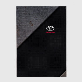 Постер с принтом TOYOTA CARBON в городе Новоалтайск, 100% бумага
 | бумага, плотность 150 мг. Матовая, но за счет высокого коэффициента гладкости имеет небольшой блеск и дает на свету блики, но в отличии от глянцевой бумаги не покрыта лаком | 2020 | alphard | auto | camry | corolla | highlander | hilux | land cruiser 200 | prado | rav4 | sport | supra | toyota | tundra | авто | автомобиль | автомобильные | альфард | бренд | камри | марка | машины | спорт | тойота