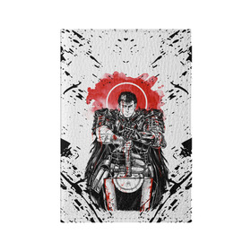 Обложка для паспорта матовая кожа с принтом BERSERK в городе Новоалтайск, натуральная матовая кожа | размер 19,3 х 13,7 см; прозрачные пластиковые крепления | anime | anime berserk | berserk | knight | manga | аниме | аниме берсерк | берсерк | манга | рыцарь
