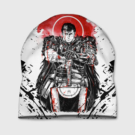 Шапка 3D с принтом BERSERK в городе Новоалтайск, 100% полиэстер | универсальный размер, печать по всей поверхности изделия | anime | anime berserk | berserk | knight | manga | аниме | аниме берсерк | берсерк | манга | рыцарь