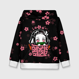 Детская толстовка 3D с принтом DEMON SLAYER KIMETSU NO YAIBA | КЛИНОК РАССЕКАЮЩИЙ ДЕМОНОВ (Z) в городе Новоалтайск, 100% полиэстер | двухслойный капюшон со шнурком для регулировки, мягкие манжеты на рукавах и по низу толстовки, спереди карман-кенгуру с мягким внутренним слоем | Тематика изображения на принте: demon slayer | kimetsu no yaiba | nezuko | shinobu | slayer | tanjiro | zenitsu | гию томиока | зенитцу | иноске хашибира | клинок рассекающий демонов | незуко | танджиро | шинобу кочо