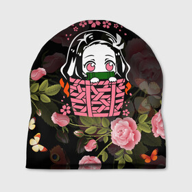 Шапка 3D с принтом KIMETSU NO YAIBA в городе Новоалтайск, 100% полиэстер | универсальный размер, печать по всей поверхности изделия | demon slayer | kimetsu no yaiba | nezuko | shinobu | slayer | tanjiro | zenitsu | гию томиока | зенитцу | иноске хашибира | клинок рассекающий демонов | незуко | танджиро | шинобу кочо