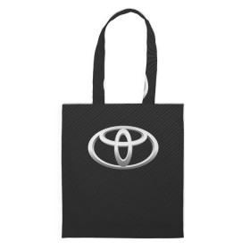 Сумка 3D повседневная с принтом Toyota carbon в городе Новоалтайск, 100% полиэстер | Плотность: 200 г/м2; Размер: 34×35 см; Высота лямок: 30 см | 2020 | alphard | auto | camry | corolla | highlander | hilux | land cruiser 200 | prado | rav4 | sport | supra | toyota | tundra | авто | автомобиль | автомобильные | альфард | бренд | камри | марка | машины | спорт | тойота