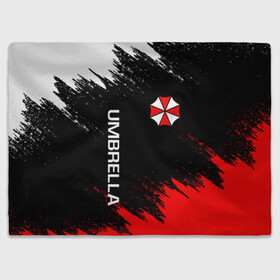 Плед 3D с принтом  RESIDENT EVIL UMBRELLA в городе Новоалтайск, 100% полиэстер | закругленные углы, все края обработаны. Ткань не мнется и не растягивается | ada wong | biohazard | leon | nemesis | project resistance | raccoon city | re | re3 | resident evil | resident evil 3 | rpd | stars | umbrella | ада вонг | амбрелла | немезис | ужасы