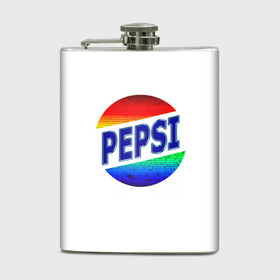 Фляга с принтом Pepsi в городе Новоалтайск, металлический корпус | емкость 0,22 л, размер 125 х 94 мм. Виниловая наклейка запечатывается полностью | 90 е | 90s | art | back | logo | pepsi | retro | арт | время | дата | девяностые | лого | логотип.детство | надпись | пепси | прикольная | ретро | рождение | сделан | слова | цифры | эмблема