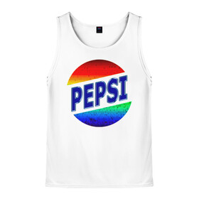 Мужская майка 3D с принтом Pepsi в городе Новоалтайск, 100% полиэстер | круглая горловина, приталенный силуэт, длина до линии бедра. Пройма и горловина окантованы тонкой бейкой | 90 е | 90s | art | back | logo | pepsi | retro | арт | время | дата | девяностые | лого | логотип.детство | надпись | пепси | прикольная | ретро | рождение | сделан | слова | цифры | эмблема