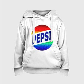 Детская толстовка 3D с принтом Pepsi в городе Новоалтайск, 100% полиэстер | двухслойный капюшон со шнурком для регулировки, мягкие манжеты на рукавах и по низу толстовки, спереди карман-кенгуру с мягким внутренним слоем | 90 е | 90s | art | back | logo | pepsi | retro | арт | время | дата | девяностые | лого | логотип.детство | надпись | пепси | прикольная | ретро | рождение | сделан | слова | цифры | эмблема