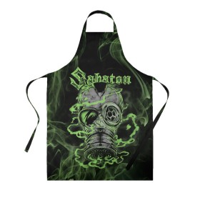 Фартук 3D с принтом Toxic Sabaton в городе Новоалтайск, 100% полиэстер | общий размер — 65 х 85 см, ширина нагрудника — 26 см, горловина — 53 см, длина завязок — 54 см, общий обхват в поясе — 173 см. Принт на завязках и на горловине наносится с двух сторон, на основной части фартука — только с внешней стороны | battle metal | sabaton | военный рок | йоаким броден | крис рёланд | пар сундстрём | рок | рок группа | хэви метал | шведская группа | шведский рок
