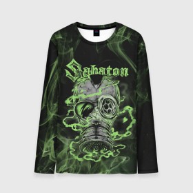 Мужской лонгслив 3D с принтом Toxic Sabaton в городе Новоалтайск, 100% полиэстер | длинные рукава, круглый вырез горловины, полуприлегающий силуэт | battle metal | sabaton | военный рок | йоаким броден | крис рёланд | пар сундстрём | рок | рок группа | хэви метал | шведская группа | шведский рок