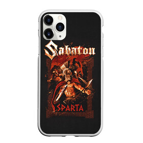 Чехол для iPhone 11 Pro матовый с принтом Sabaton - Sparta в городе Новоалтайск, Силикон |  | battle metal | sabaton | военный рок | йоаким броден | крис рёланд | пар сундстрём | рок | рок группа | хэви метал | шведская группа | шведский рок