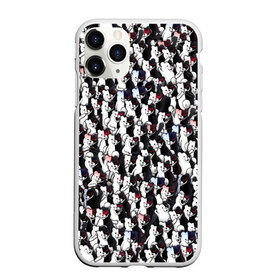 Чехол для iPhone 11 Pro матовый с принтом Черно-белые медведи в городе Новоалтайск, Силикон |  | anime | danganronpa | doodling | manga | monokuma. аниме | textures | tiles | дудлинг | злодей. персонаж | коллаж | манпа | монокума | паттрен. медведь | плюшевый. данганронпа | тайлы | текстуры | толпа | фон