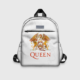 Детский рюкзак 3D с принтом Queen в городе Новоалтайск, 100% полиэстер | лямки с регулируемой длиной, сверху петелька, чтобы рюкзак можно было повесить на вешалку. Основное отделение закрывается на молнию, как и внешний карман. Внутри дополнительный карман. По бокам два дополнительных кармашка | freddie mercury | paul | queen | quen | богемская рапсодия | брайан мэй | глэм | группа | джон дикон | квин | королева | куин | меркури | меркьюри | музыкант | мэркури | певец | песня | поп | роджер тейлор | рок