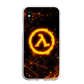Чехол для iPhone XS Max матовый с принтом HALF-LIFE в городе Новоалтайск, Силикон | Область печати: задняя сторона чехла, без боковых панелей | aperture laboratories | black mesa | gordon freeman | half life | half life 3 | valve | блэк меса | вэлв | гордон фриман | халф лайф