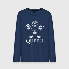 Мужской лонгслив хлопок с принтом QUEEN (НА СПИНЕ) в городе Новоалтайск, 100% хлопок |  | Тематика изображения на принте: queen | rock | we will rock you | брайан мэи | группа queen | группа квин | джон дикон | квин | королева | король | роджер тейлор | рок | фредди меркьюри