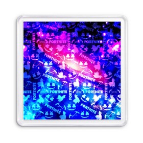 Магнит 55*55 с принтом FORTNITE&MARSMELLO COSMO в городе Новоалтайск, Пластик | Размер: 65*65 мм; Размер печати: 55*55 мм | christopher comstock | dj | fortnite | game | gamer | marshmello | music | диджей | игры | клубная музыка | клубняк | крис комсток | лого | логотип | маршмэллоу | музыка | фортнайт