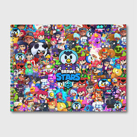 Альбом для рисования с принтом BRAWL STARS MR P в городе Новоалтайск, 100% бумага
 | матовая бумага, плотность 200 мг. | Тематика изображения на принте: 8 bit | bibi | brawl stars | brock | bull | crow | dinomike | el primo | leon | mobile game | nita | poko | ricochet | sandy | shally | stars | tara | бравл старс | ворон | леон | мобильные игры