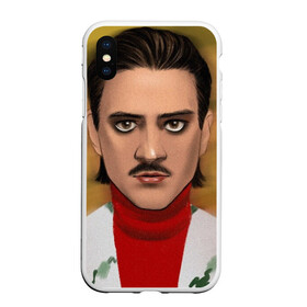 Чехол для iPhone XS Max матовый с принтом Little Big Banana Man в городе Новоалтайск, Силикон | Область печати: задняя сторона чехла, без боковых панелей | bananaman | eurovision | littlebig | евровидение | ильич | кликклак