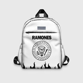 Детский рюкзак 3D с принтом RAMONES в городе Новоалтайск, 100% полиэстер | лямки с регулируемой длиной, сверху петелька, чтобы рюкзак можно было повесить на вешалку. Основное отделение закрывается на молнию, как и внешний карман. Внутри дополнительный карман. По бокам два дополнительных кармашка | america | ramones | rock | usa | америка | джонни рамон | джоуи рамон | ди ди рамон | клем бурк | кристофер уорд | марки рамон | рамоунз | ричи рамон | рок | сша | томми рамон