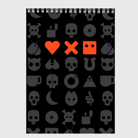 Скетчбук с принтом LOVE DEATH ROBOTS (LDR) в городе Новоалтайск, 100% бумага
 | 48 листов, плотность листов — 100 г/м2, плотность картонной обложки — 250 г/м2. Листы скреплены сверху удобной пружинной спиралью | Тематика изображения на принте: death | fantastic | future | ldr | love | love death and robots | love death robots | netflix | robots | sci fi | будущее | лдр | любовь | нетфликс | роботы | фантастика