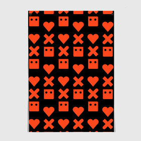 Постер с принтом LOVE DEATH ROBOTS (LDR) в городе Новоалтайск, 100% бумага
 | бумага, плотность 150 мг. Матовая, но за счет высокого коэффициента гладкости имеет небольшой блеск и дает на свету блики, но в отличии от глянцевой бумаги не покрыта лаком | death | fantastic | future | ldr | love | love death and robots | love death robots | netflix | robots | sci fi | будущее | лдр | любовь | нетфликс | роботы | фантастика