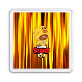 Магнит 55*55 с принтом Brawl stars sally leon. в городе Новоалтайск, Пластик | Размер: 65*65 мм; Размер печати: 55*55 мм | Тематика изображения на принте: bea | bib | brawl stars | crow | el brown | leon | max | nita | sally leon | shark | акула | биа | биби | бравл старс | ворон | игра | леон | макс | нита | оборотень | салли леон | сэлли леон | шарк | эл браун