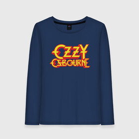 Женский лонгслив хлопок с принтом Ozzy Osbourne в городе Новоалтайск, 100% хлопок |  | black sabbath | michael osbourne | ozzy osbourne | джон майкл осборн | дум метал | оззи | осборн | хард рок | хеви метал