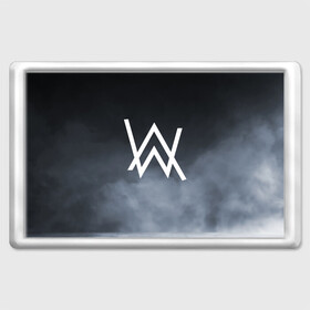 Магнит 45*70 с принтом Alan Walker в городе Новоалтайск, Пластик | Размер: 78*52 мм; Размер печати: 70*45 | alan | alan walker | walker | алан | алан уокер | вокер | волкер | уокер | уолкер