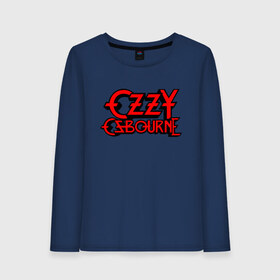 Женский лонгслив хлопок с принтом Ozzy Osbourne в городе Новоалтайск, 100% хлопок |  | black sabbath | michael osbourne | ozzy osbourne | джон майкл осборн | дум метал | оззи | осборн | хард рок | хеви метал