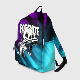 Рюкзак 3D с принтом FORTNITE X MARSHMELLO в городе Новоалтайск, 100% полиэстер | лямки с регулируемой длиной, сверху петелька, чтобы рюкзак можно было повесить на вешалку. Основное отделение закрывается на молнию, как и внешний карман. Внутри два дополнительных кармана, один из которых закрывается на молнию. По бокам два дополнительных кармашка | fortnite | fortnite 2 | fortnite x | ikonik | marshmello | ninja | ninja streamer | иконик | маршмелло | ниндзя | фортнайт | фортнайт 2 | фортнайт глава 2
