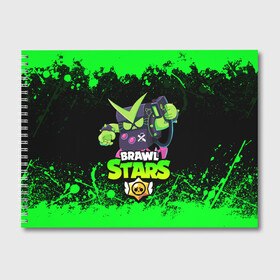 Альбом для рисования с принтом BRAWL STARS VIRUS 8-BIT в городе Новоалтайск, 100% бумага
 | матовая бумага, плотность 200 мг. | Тематика изображения на принте: brawl stars | brawler | bull | colt | crow | evil gene | gene | leon | leon shark | mortis | mr.p | nani | shark | spike | stars | surge | werewolf | акула | берли | бравл старз | бравлер | волна | ворон | джин | динамайк | кольт | леон | ле