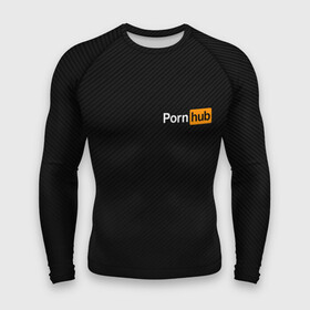 Мужской рашгард 3D с принтом PORNHUB | ПОРНХАБ (Z) в городе Новоалтайск,  |  | brand | brazzers | hub | mode | бразерс | бренд | мода