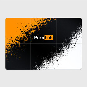 Магнитный плакат 3Х2 с принтом PORNHUB | ПОРНХАБ (Z) в городе Новоалтайск, Полимерный материал с магнитным слоем | 6 деталей размером 9*9 см | Тематика изображения на принте: brand | brazzers | hub | mode | бразерс | бренд | мода