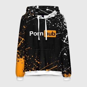 Мужская толстовка 3D с принтом PORNHUB в городе Новоалтайск, 100% полиэстер | двухслойный капюшон со шнурком для регулировки, мягкие манжеты на рукавах и по низу толстовки, спереди карман-кенгуру с мягким внутренним слоем. | brand | brazzers | faketaxi | hub | mode | playboy | бразерс | бренд | мода | фейк такси