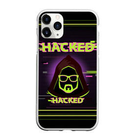 Чехол для iPhone 11 Pro Max матовый с принтом Hacked в городе Новоалтайск, Силикон |  | Тематика изображения на принте: cybepunk | hacked | hacker | it | аноним | анонимус | взлом | взломщик | киберпанк | программист | хак | хакер