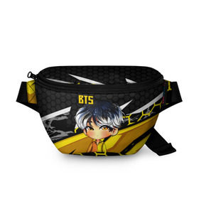 Поясная сумка 3D с принтом BTS в городе Новоалтайск, 100% полиэстер | плотная ткань, ремень с регулируемой длиной, внутри несколько карманов для мелочей, основное отделение и карман с обратной стороны сумки застегиваются на молнию | bangtanboys | blackpink | bts | btsarmy | jhope | jimin | jin | jungkook | kimtaehyung | kpop | suga | taehyung | бтс | кпоп