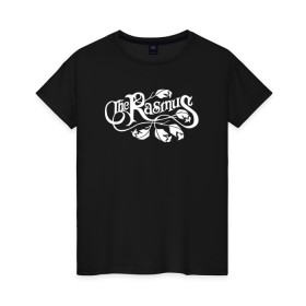 Женская футболка хлопок с принтом The Rasmus в городе Новоалтайск, 100% хлопок | прямой крой, круглый вырез горловины, длина до линии бедер, слегка спущенное плечо | lauri johannes | rasmus | аки хакала | альтернативный рок | готик рок | лаури юлёнен | паули рантасалми | поп рок | размус | симфоник рок | софт рок | фанк рок