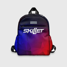 Детский рюкзак 3D с принтом Skillet | Скиллет (Z) в городе Новоалтайск, 100% полиэстер | лямки с регулируемой длиной, сверху петелька, чтобы рюкзак можно было повесить на вешалку. Основное отделение закрывается на молнию, как и внешний карман. Внутри дополнительный карман. По бокам два дополнительных кармашка | skillet | альтернативный метал | альтернативный рок | джен леджер | джон купер | индастриал метал | кори купер | сет моррисон | хард рок | христианский метал | христианский рок