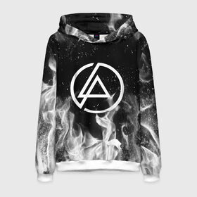 Мужская толстовка 3D с принтом LINKIN PARK в городе Новоалтайск, 100% полиэстер | двухслойный капюшон со шнурком для регулировки, мягкие манжеты на рукавах и по низу толстовки, спереди карман-кенгуру с мягким внутренним слоем. | Тематика изображения на принте: chester bennington | linkin park | mike shinoda | линкин парк