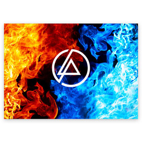 Поздравительная открытка с принтом LINKIN PARK | ЛИНКИН ПАРК (Z) в городе Новоалтайск, 100% бумага | плотность бумаги 280 г/м2, матовая, на обратной стороне линовка и место для марки
 | Тематика изображения на принте: chester bennington | linkin park | mike shinoda | линкин парк