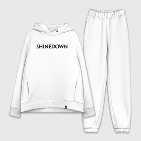 Женский костюм хлопок Oversize с принтом Shinedown в городе Новоалтайск,  |  | rock | shinedown | альтернативный метал | барри керч | брент смит | зак маерс | музыка | ню метал | пост гранж | рок | хард рок | эрик басс