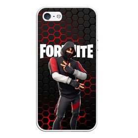 Чехол для iPhone 5/5S матовый с принтом FORTNITE IKONIK в городе Новоалтайск, Силикон | Область печати: задняя сторона чехла, без боковых панелей | fortnite | fortnite 2 | fortnite x маршмелло | ikonik | marshmello | ninja | ninja streamer | иконик | ниндзя | фортнайт | фортнайт 2 | фортнайт глава 2