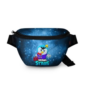 Поясная сумка 3D с принтом BRAWL STARS MR.P в городе Новоалтайск, 100% полиэстер | плотная ткань, ремень с регулируемой длиной, внутри несколько карманов для мелочей, основное отделение и карман с обратной стороны сумки застегиваются на молнию | 8 bit | 8 бит | bibi | brawl stars | crow | el brown | leon | leon shark | max | mr.p | sally leon | shark | stars | virus | werewolf | акула | биби | вирус | ворон | леон | оборотень | пингвин