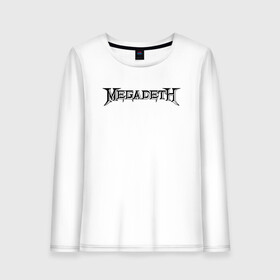 Женский лонгслив хлопок с принтом Megadeth в городе Новоалтайск, 100% хлопок |  | dave mustaine | megadeth | music | rock | дирк вербурен | дэвид эллефсон | дэйв мастейн | кико лоурейро | мегадеф | музыка | рок | трэш метал | хард рок | хеви метал