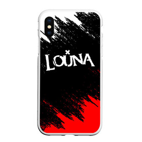 Чехол для iPhone XS Max матовый с принтом Louna в городе Новоалтайск, Силикон | Область печати: задняя сторона чехла, без боковых панелей | louna | tracktor bowling | альтернативный метал ню метал | альтернативный рок | гранж | лу | луна | панк рок | хард рок