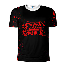 Мужская футболка 3D спортивная с принтом Ozzy Osbourne | Black Sabbath (Z) в городе Новоалтайск, 100% полиэстер с улучшенными характеристиками | приталенный силуэт, круглая горловина, широкие плечи, сужается к линии бедра | black sabbath | michael osbourne | ozzy osbourne | джон майкл осборн | дум метал | оззи | осборн | хард рок | хеви метал